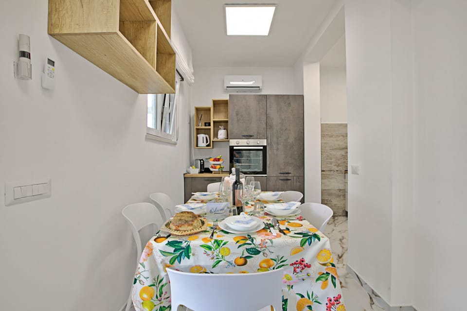 Kitchen and dining area