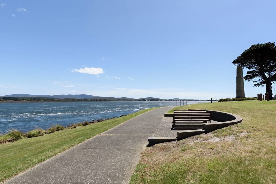 Take a stroll near the waterfront in George Town