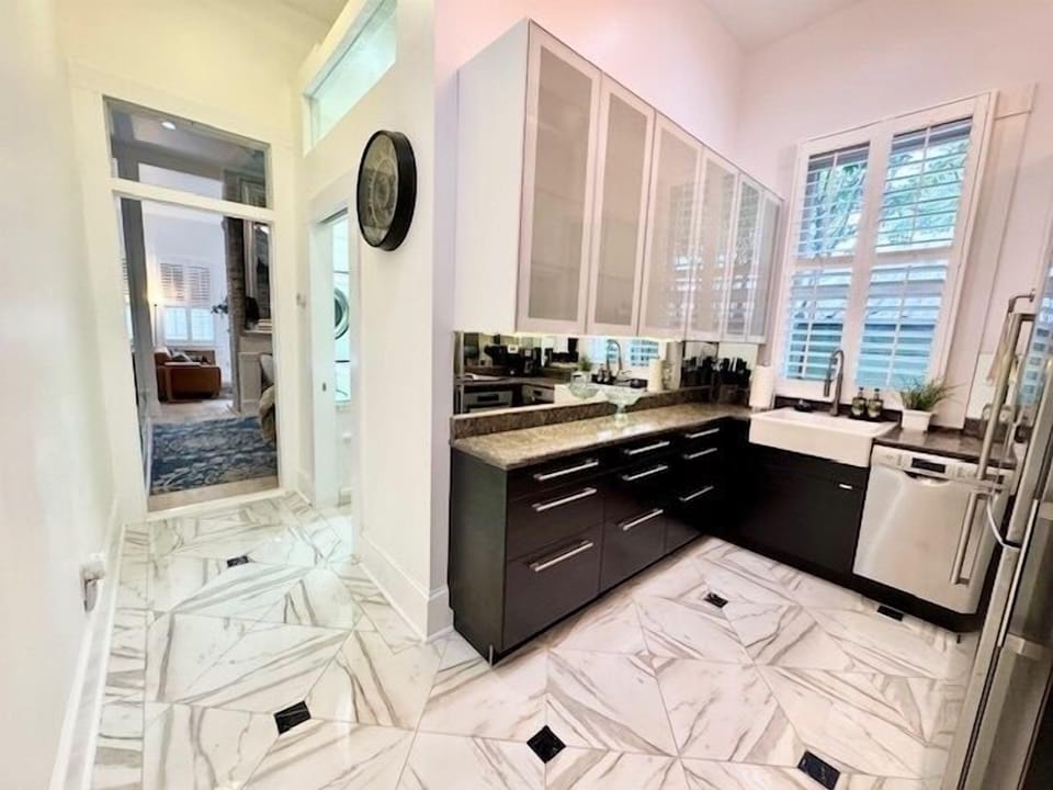 Sleek European Style Kitchen