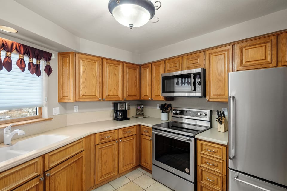 Fully equipped kitchen