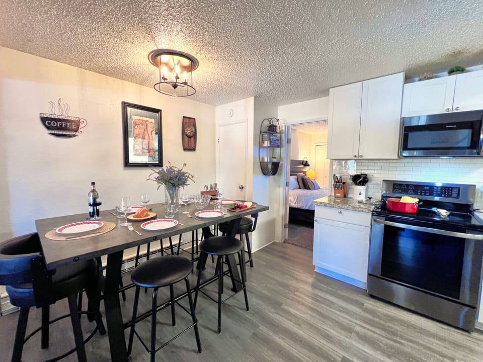 Open floor plan to gather together