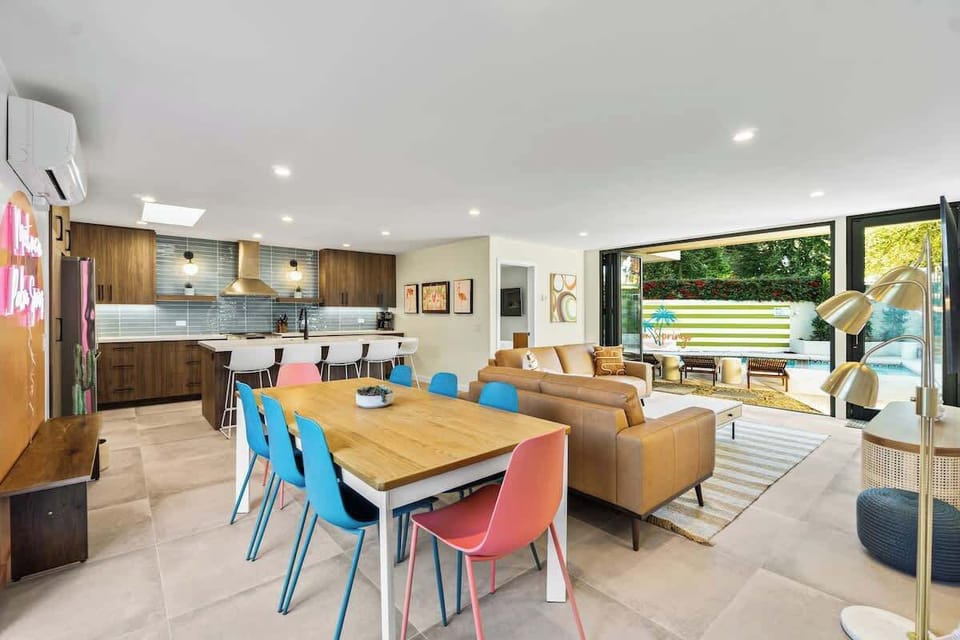 Dining area looking at kitchen