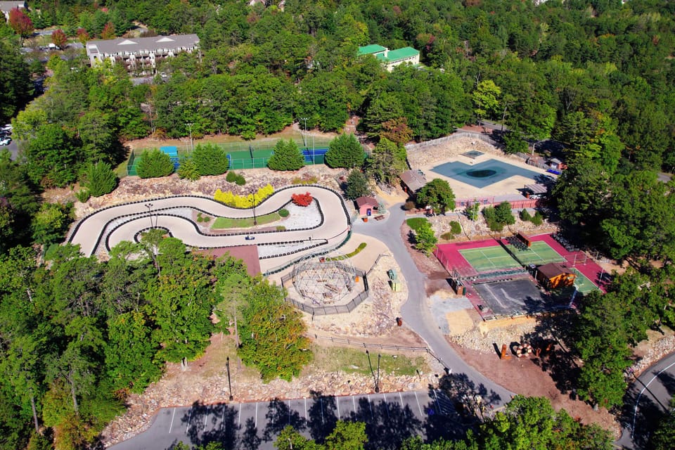 Access to go-karts, mini golf, pools, and tennis within the resort