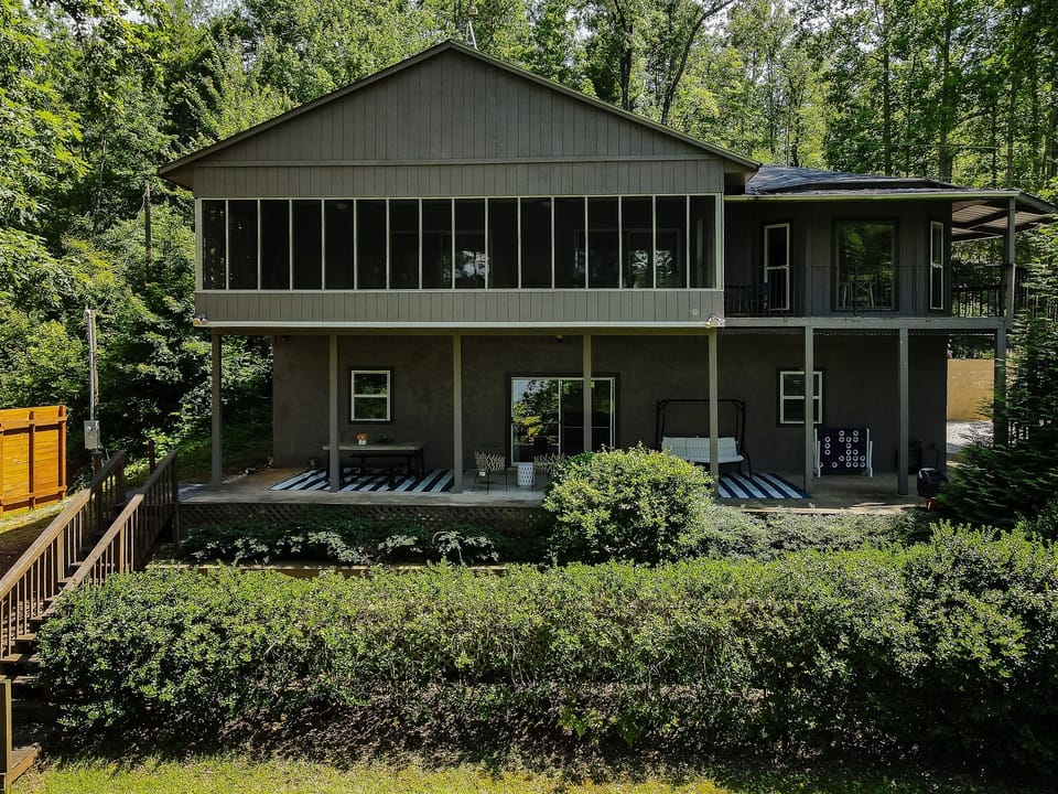 Top floor of this 4000 sq ft house is all yours.  7 stairs are required to traverse down from the parking