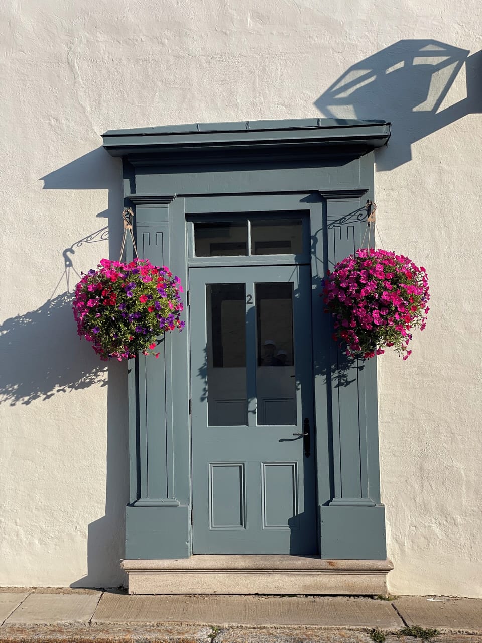 Front door.