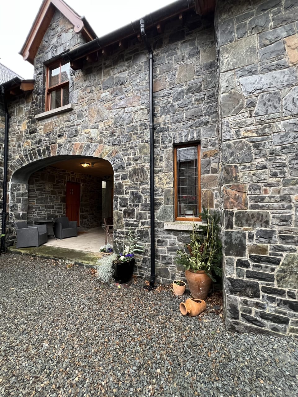 Entrance archway to the Loft 