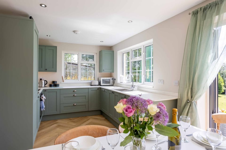 Sanfield House Kitchen View From Dining Area