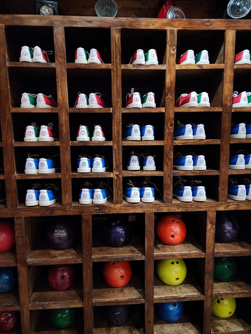 Bowling Shoes in a variety of sizes 