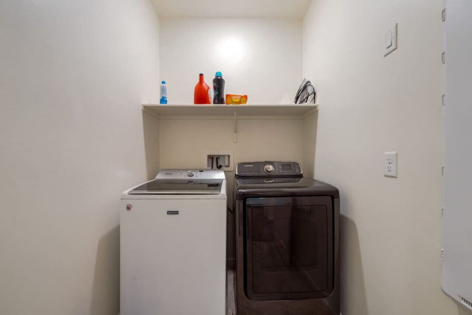 Main house:  Laundry room within the home for your use