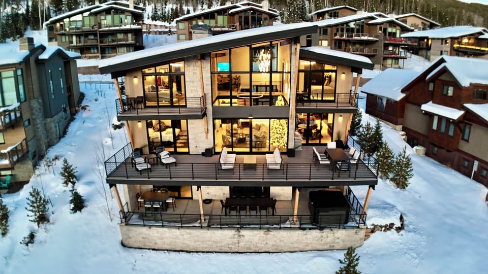 The side that faces Winter Park Resort