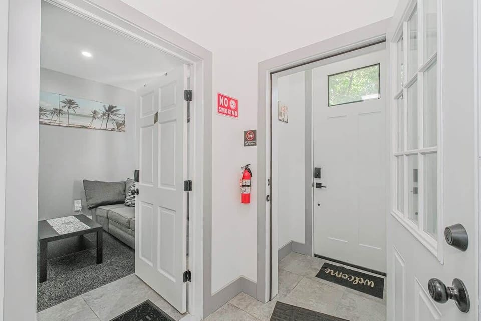 Welcoming entrance to the property, with a feeling of being at home