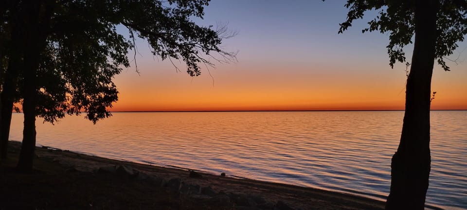 120' of beautiful sandy beach!