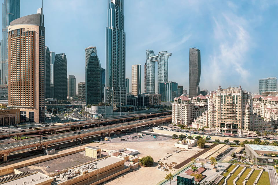 Experience the charm of Dubai with stunning Burj Khalifa views.