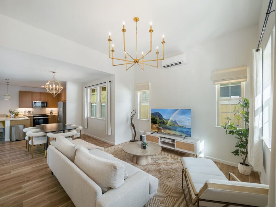 Spacious open layout