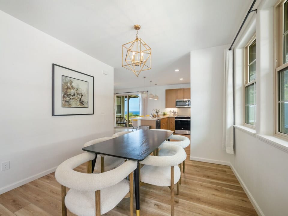 Open Living and Dining