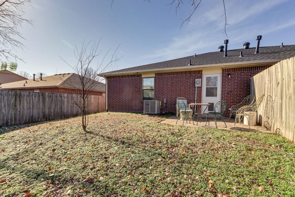 Fenced-In Backyard