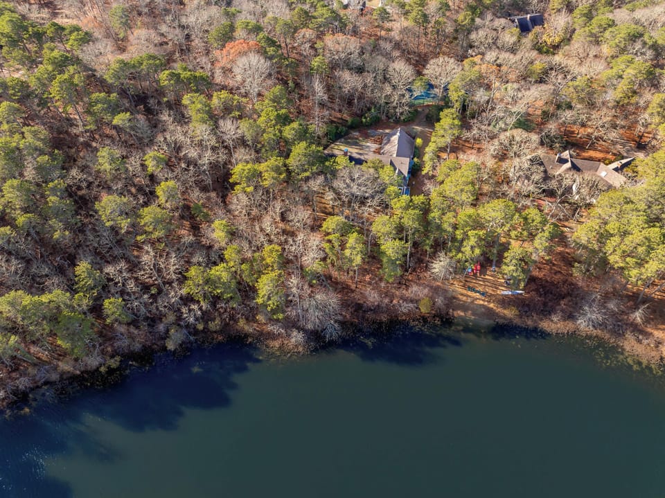 Tucked along the water’s edge, this peaceful Cape Cod retreat offers the perfect setting to unwind, explore, and enjoy the beauty of nature right outside your door.