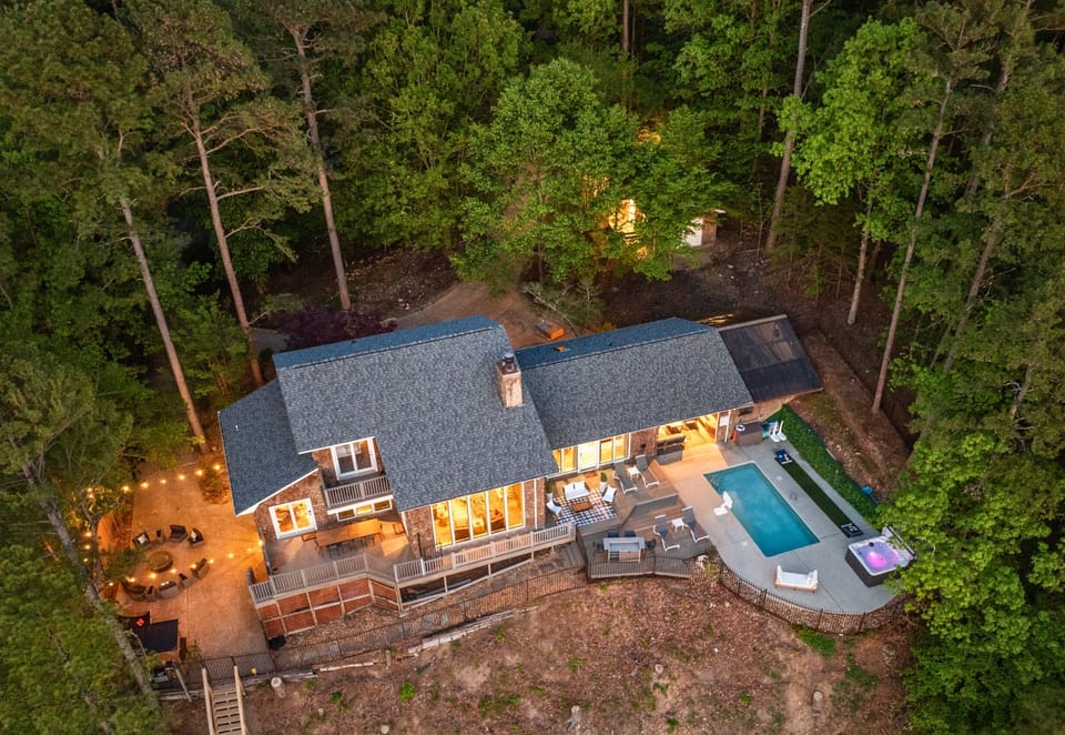 Enjoy your own private retreat with stunning sunset views.