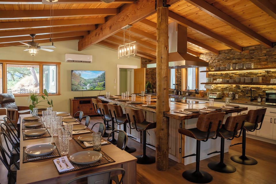 Set up for a 20 person dinner