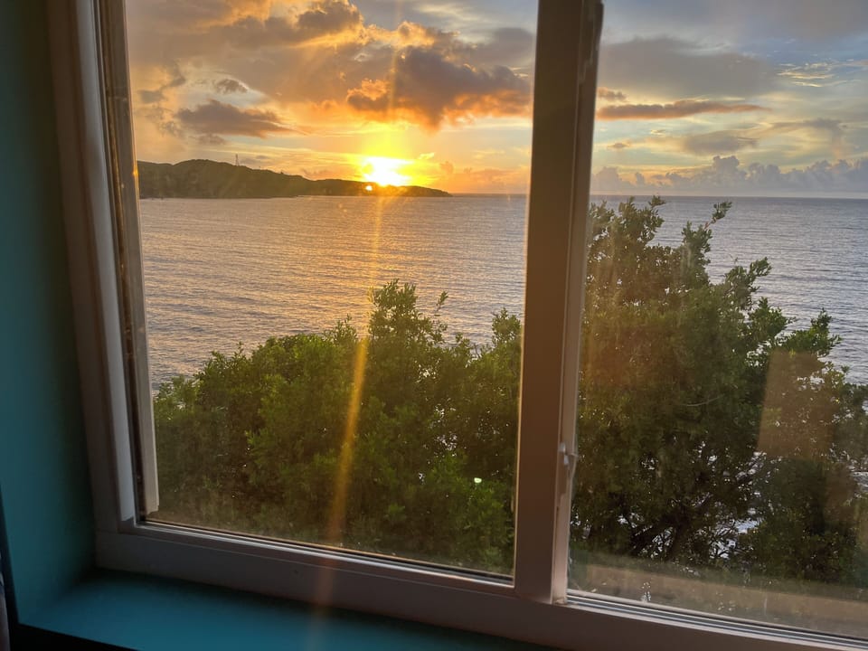 Catch the morning sunrise from the main bedroom. 