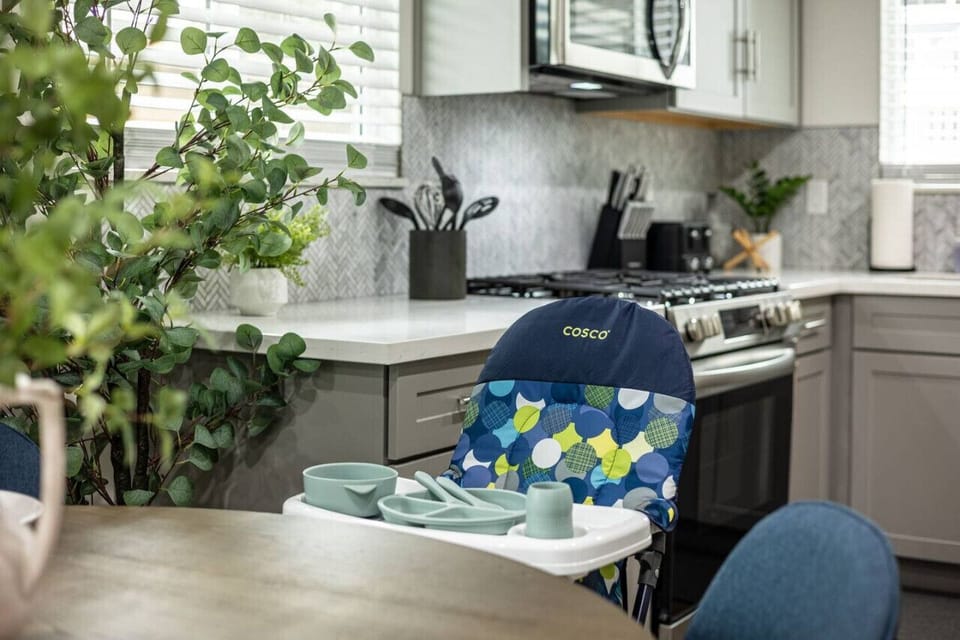Family-friendly high chair for little ones.