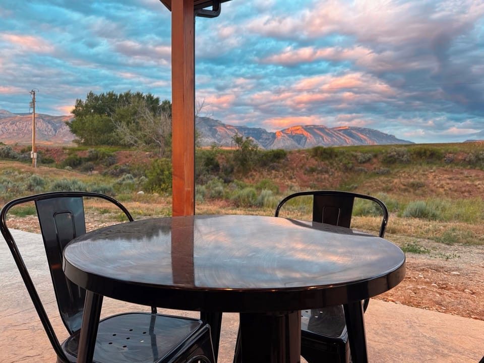 Outdoor Dining Table (seats 4)
