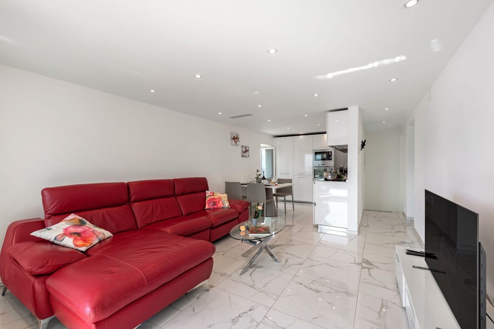 Living and dining room