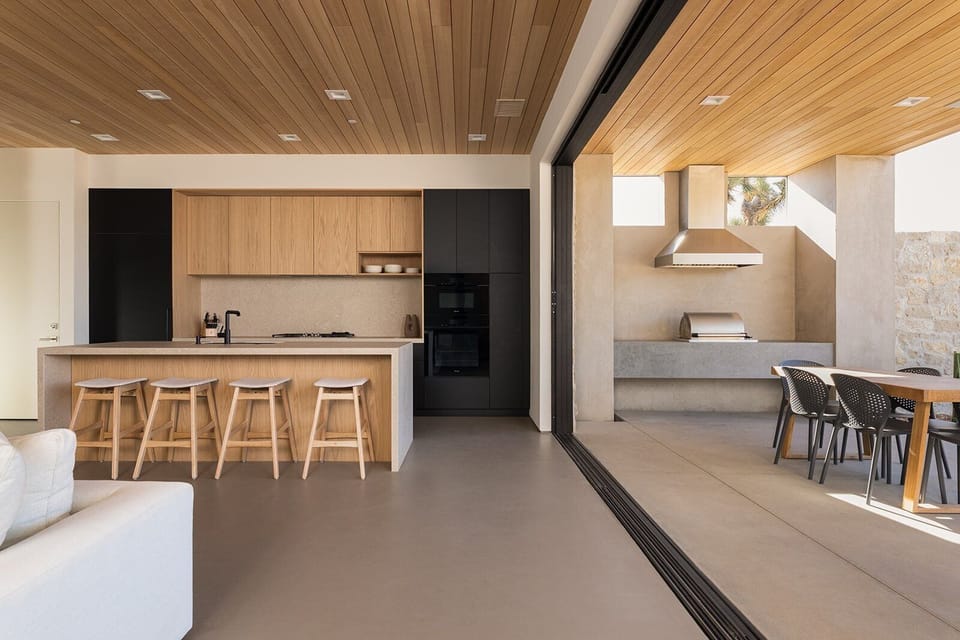 Indoor-outdoor living at its finest.