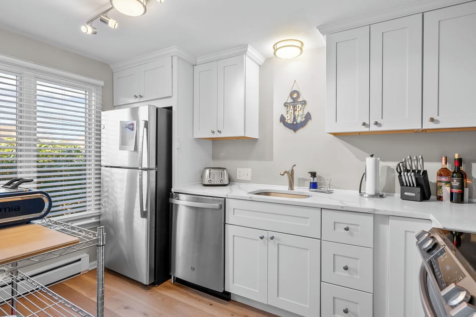 Newly remodeled kitchen