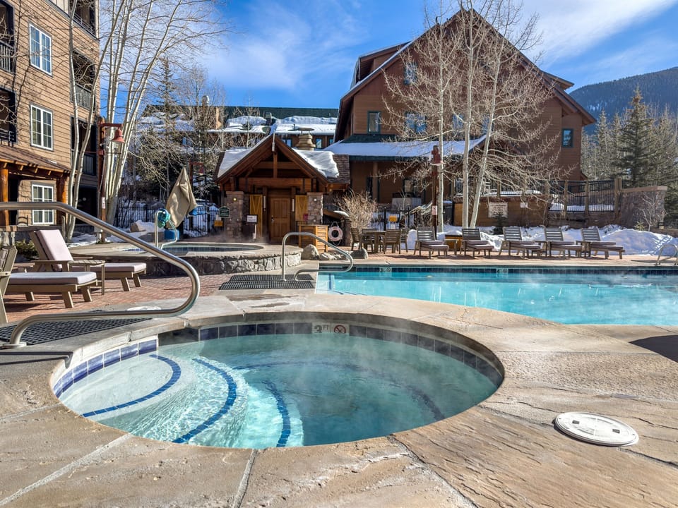 Off-Site Pool and Hot Tub at The Dakota Lodge