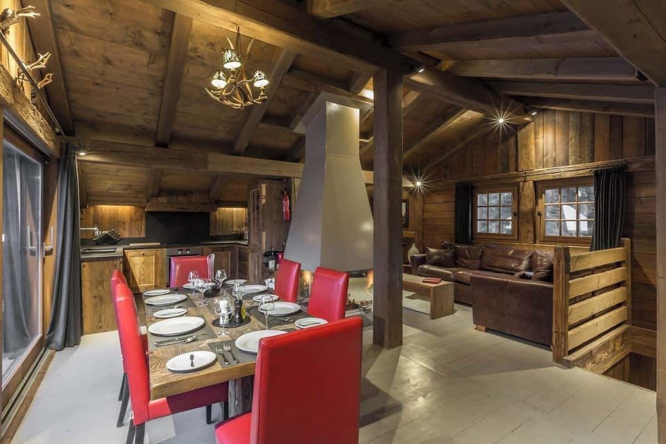 Dining room, Living room, Kitchen
