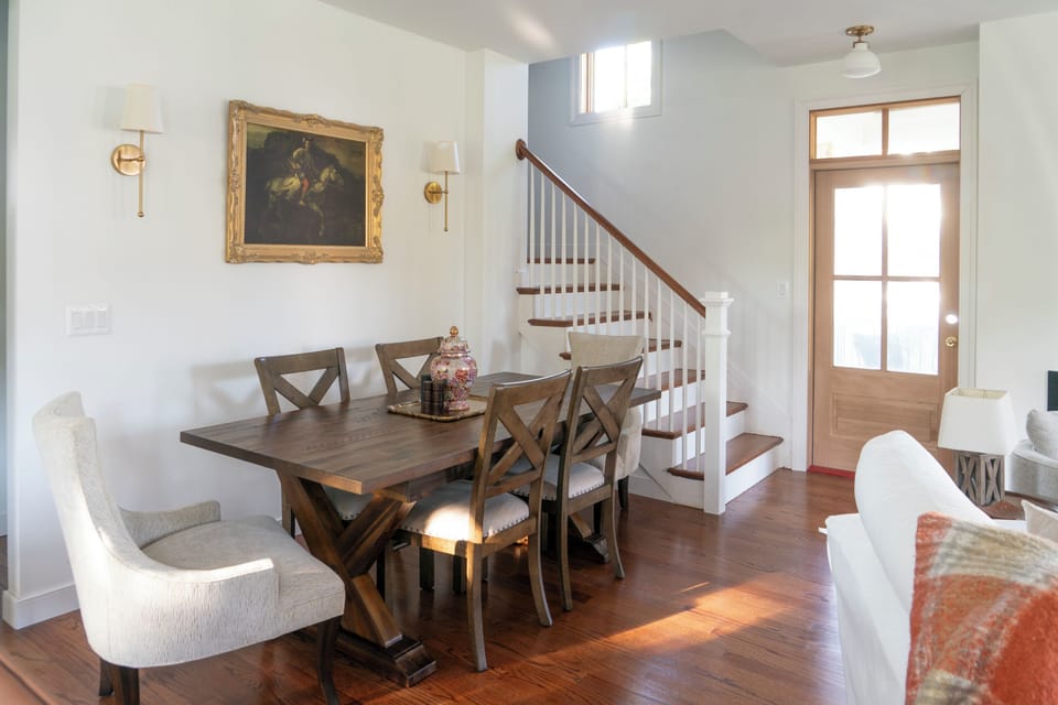 Dining Area with Butterfly-Leaf Table