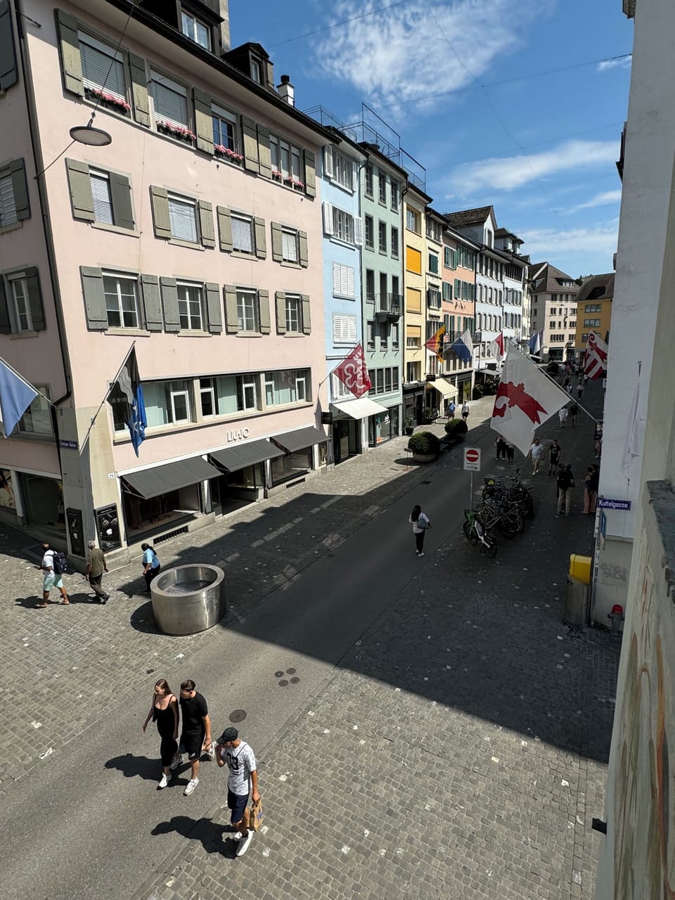 view from apartment