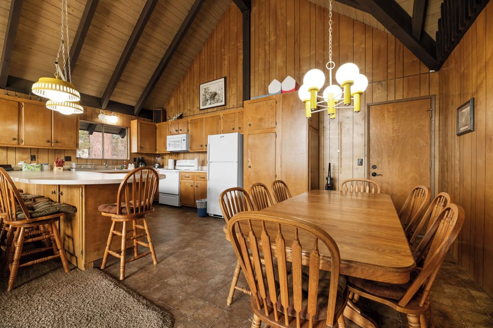 Dining Area - Dining Area is upstairs and has enough space for everyone!