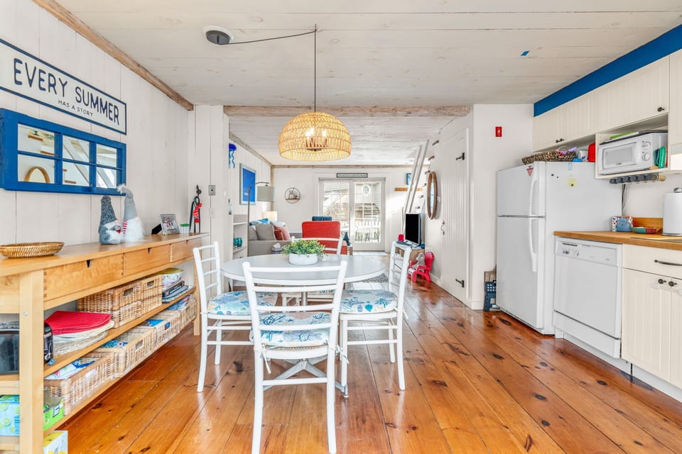 the first floor boasts a bright and open floorplan