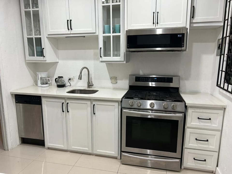 Gourmet Kitchen with Stainless Steel Appliances