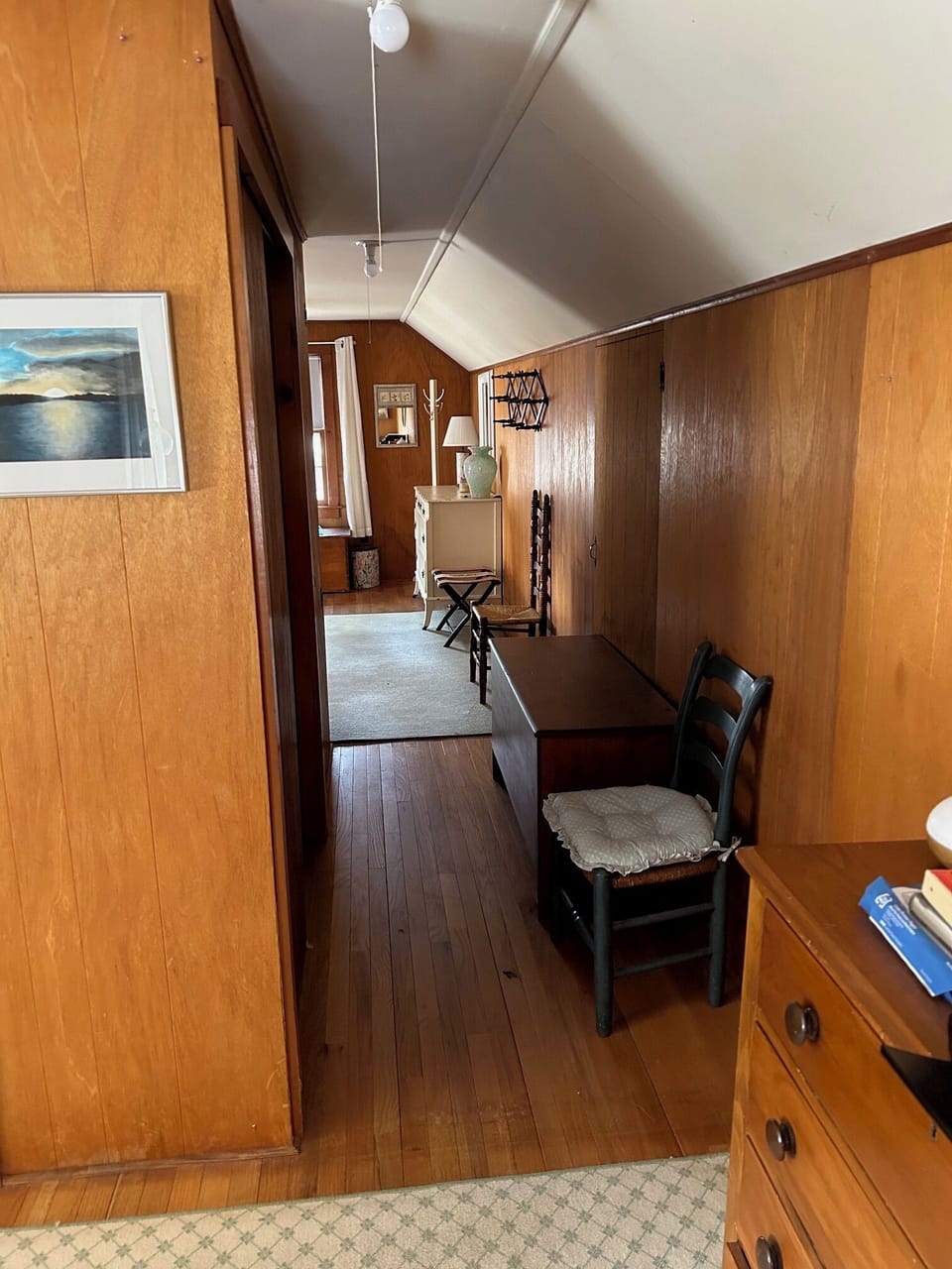 Hallway between bedroom 3 and 4 on the second floor.
