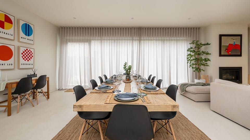 Large Dining Table, seats 10 