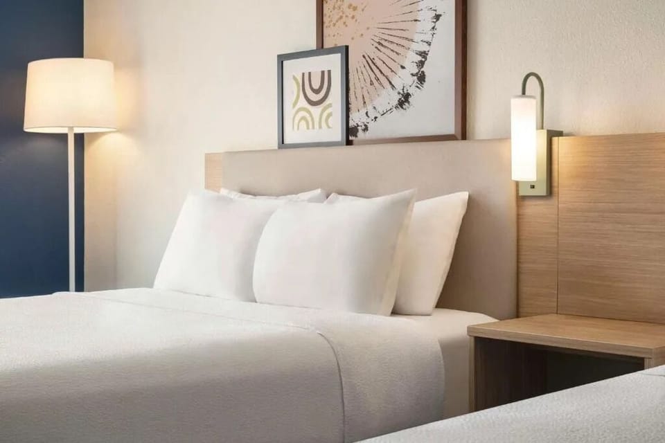 Bedroom. Interior and views may vary based on location and availability.