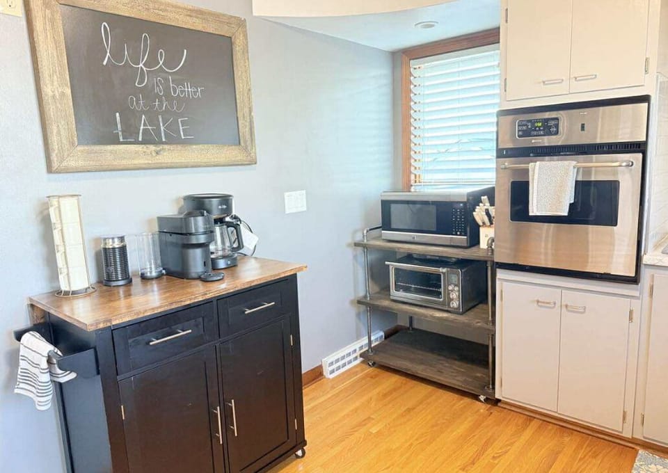 Coffee station.