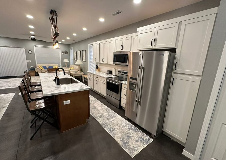 NEW HOUSE: stainless steel appliances. Yes please!