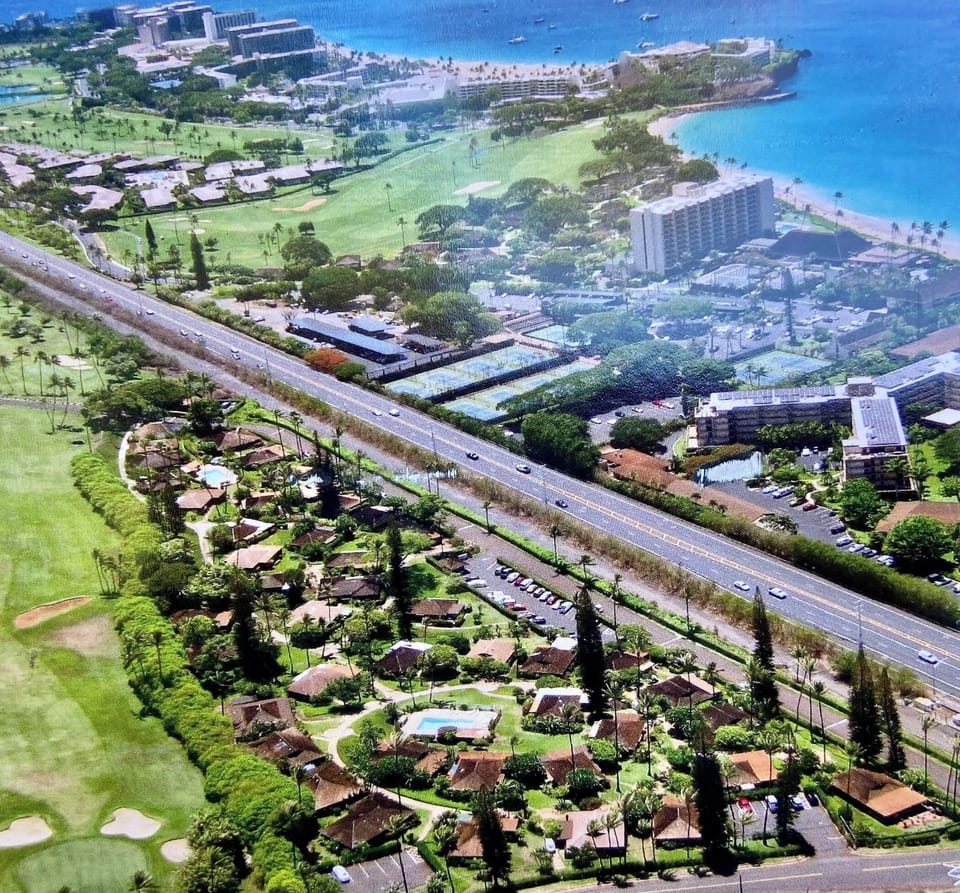 Kaanapali Beach is a short walk away