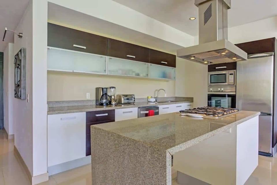 The kitchen has everything you need to whip up any meal of the day