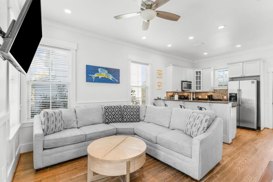 Living and Kitchen Area