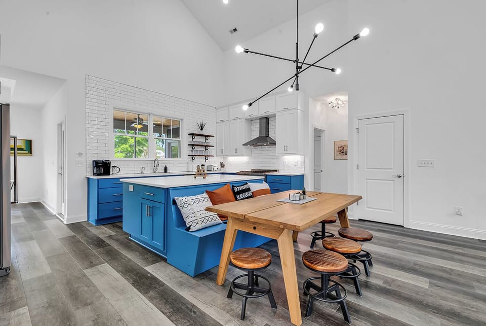 Unleash Your Culinary Creativity: Explore Our Open Kitchen with Pantry.