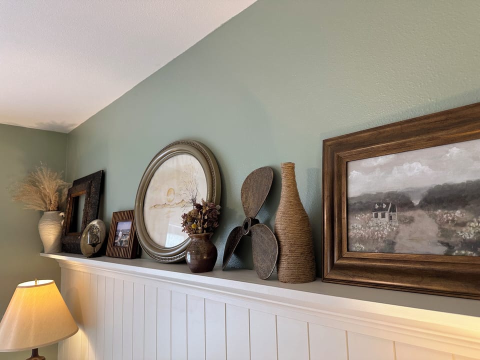 A guest favorite! Featuring quirky and cozy vintage decor.
