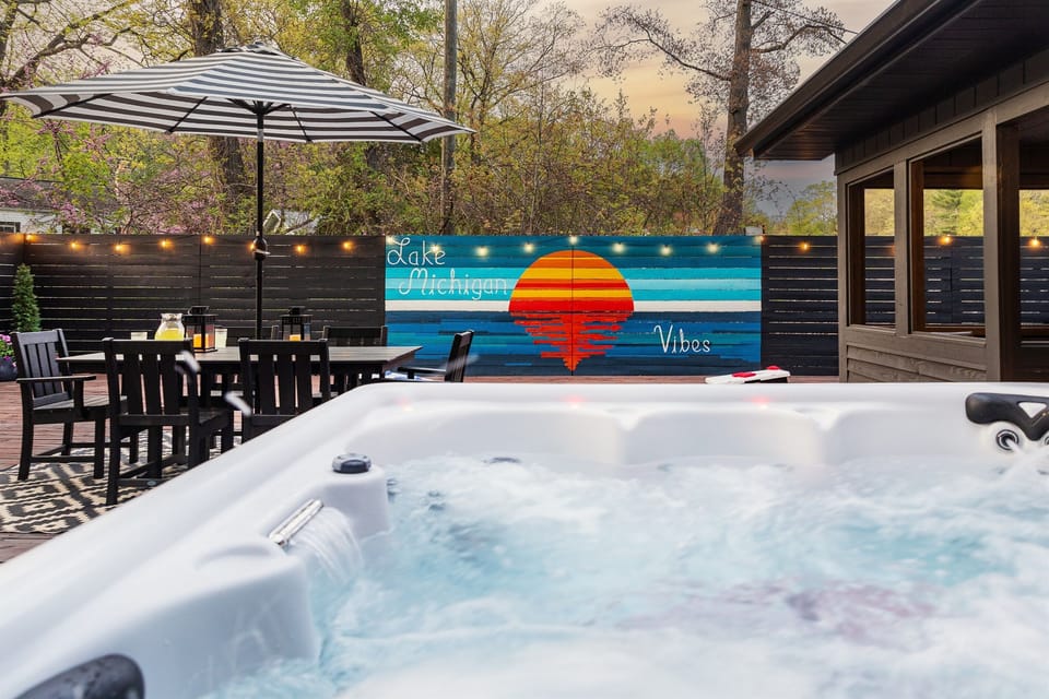 Note: Screens were added to the porch after this picture. 