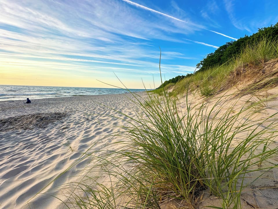 Beach at end of the road