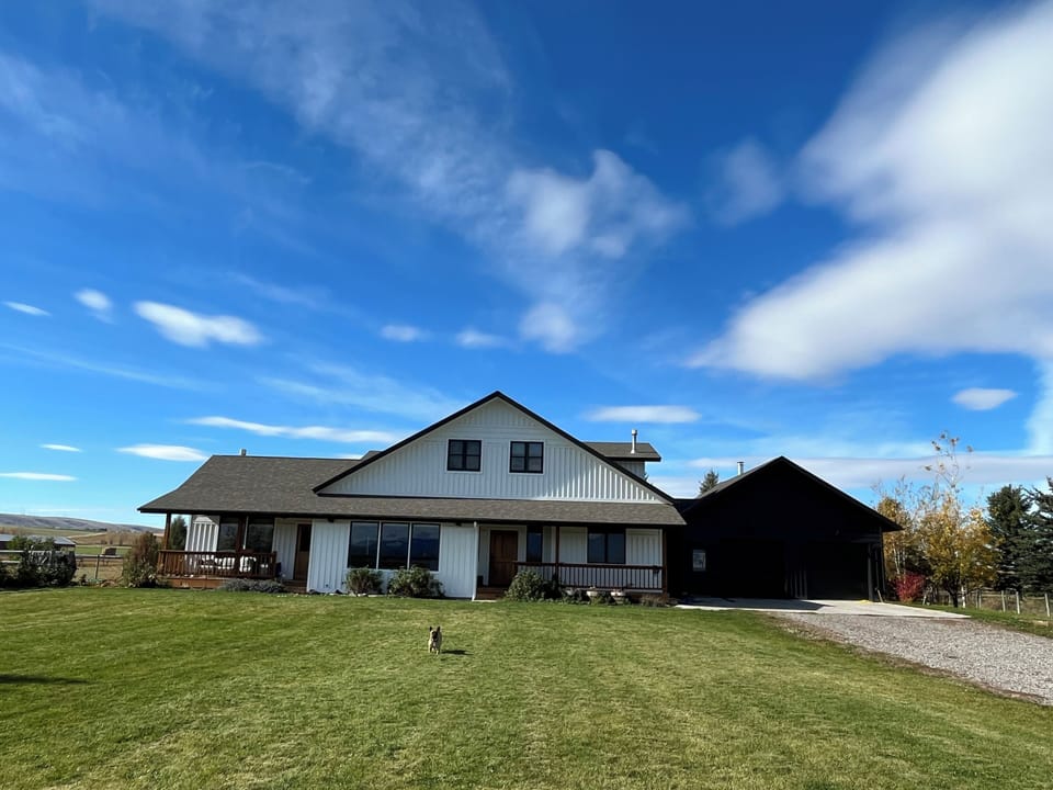 Front of the house.