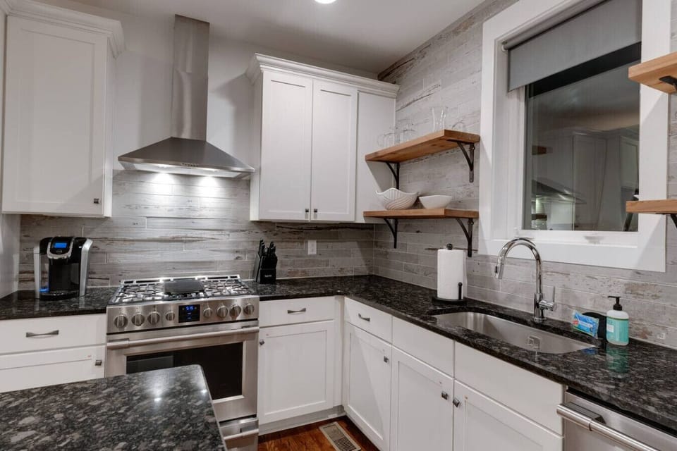 A bright, welcoming kitchen perfect for cooking and gathering